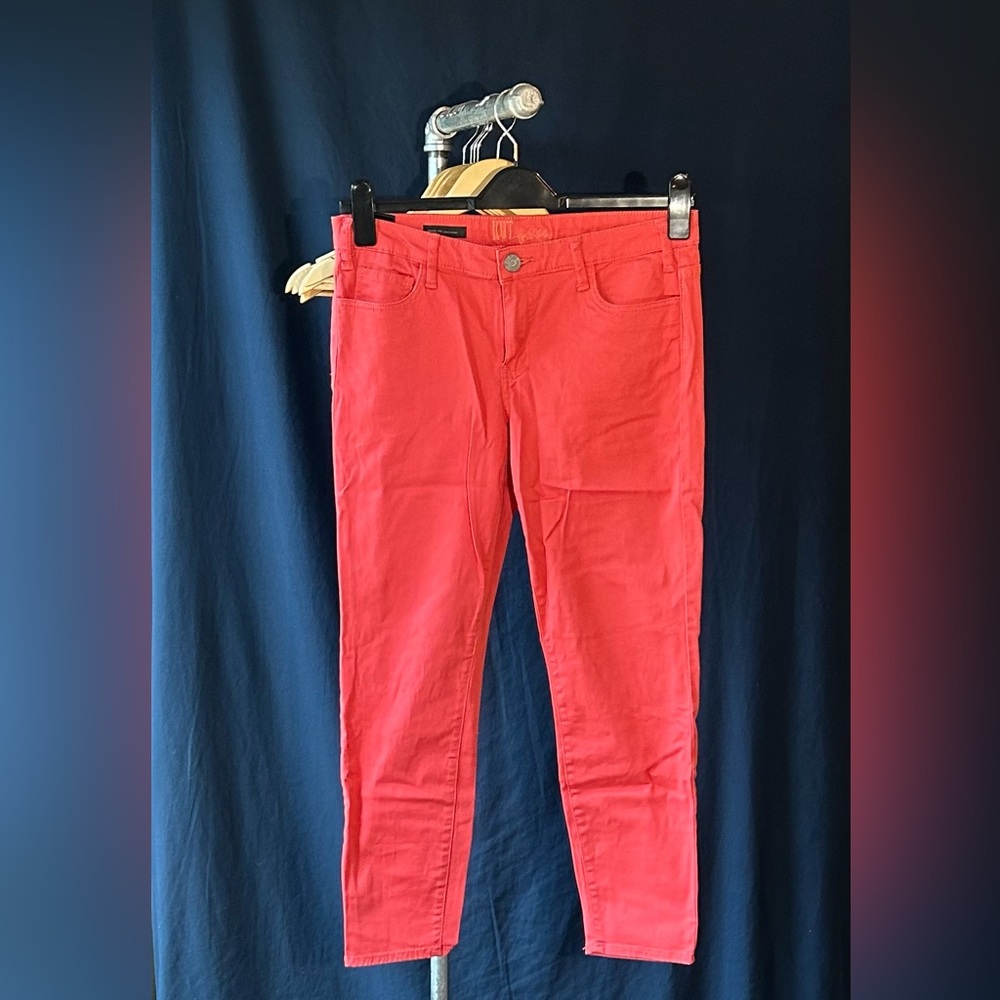 KUT From The Kloth Marilyn Skinny Ankle Pants (Size 10)